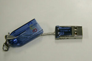 La clé USB de transfert