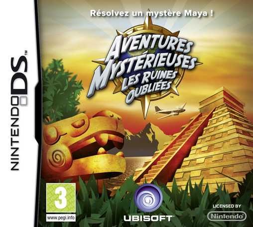 Aventures mystérieuses : Les Ruines Oubliées sur DS AAFR_DS_2D_FRA.jpg