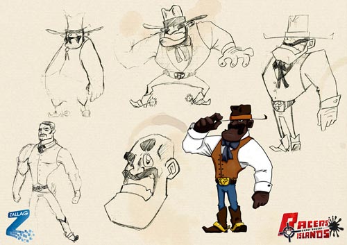 Crazy Racers : Premières images du jeu WiiWare racers_island_crazy_racers_artwork_01.jpg