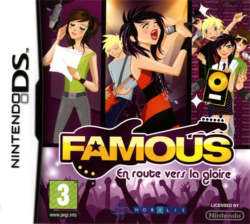 Famous, En route vers la gloire : Test Nintendo DS famous_packshot_ds.jpg