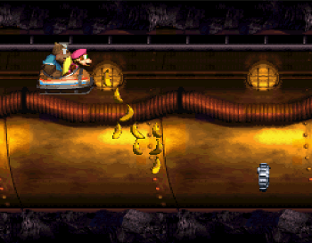 Donkey Kong Country 3 – Test sur Nintendo Wii U eShop chariot.png
