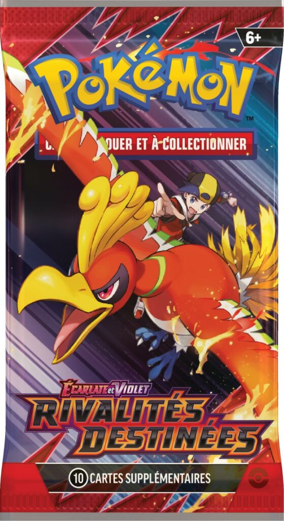 Ecarlate et Violet – Rivalites Destinees Booster Wraps Ethan Ho Oh FR