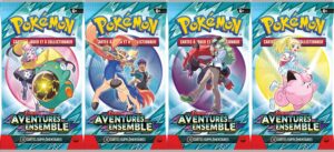Pokemon boosters aventures ensemble
