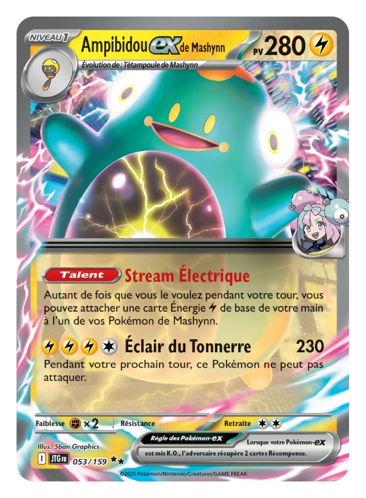 Pokemon cartes ecarlate violet aventures ensembles amphibidou ex
