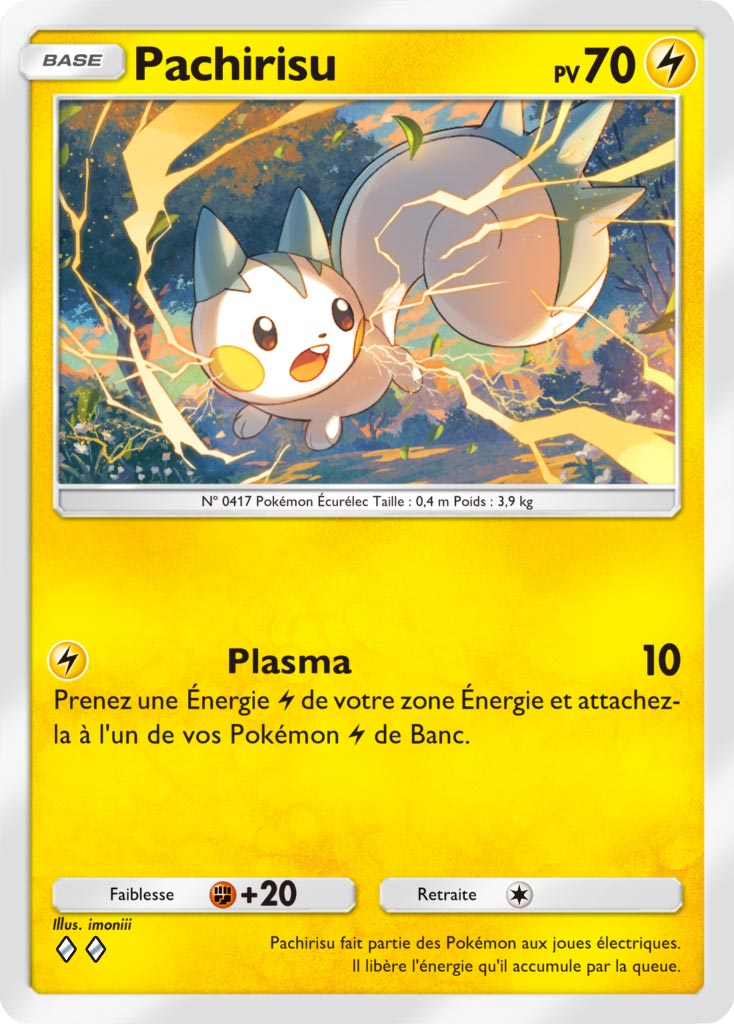 Pokemon Trading Card Game Pocket Shining Revelry Pachirisu FR