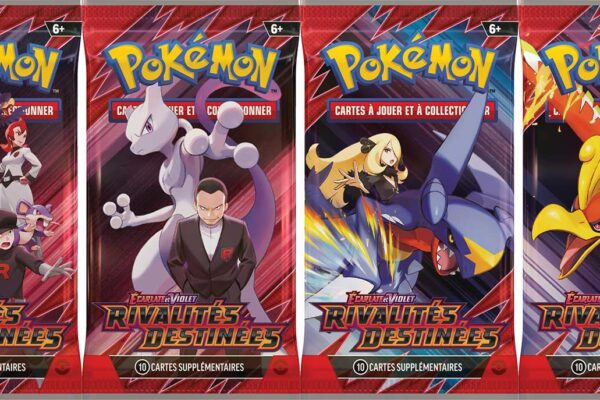 pokemon extension ecarlate et violet rivalites destinees booters team rocket
