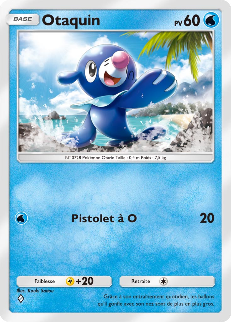 Pokemon TCG Pocket Celestial Guardians Popplio FR