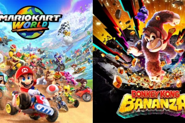 mario kart world donkey kong bananza nintendo switch 2
