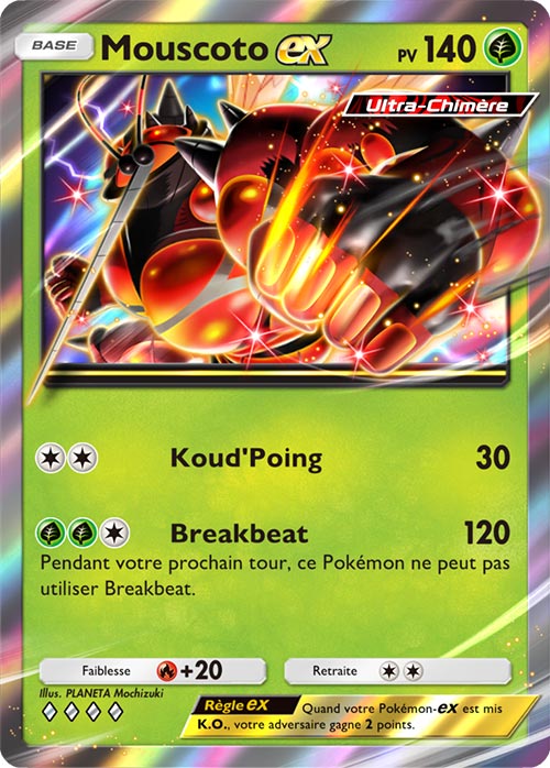 Pokemon Trading Card Game Pocket Extradimensional Crisis Buzzwole ex FR