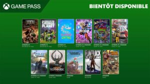 XBOX GamePass mai 2025