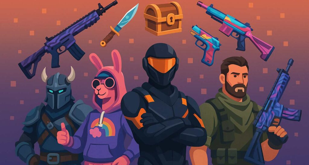 skins jeux video marche pleine expansion