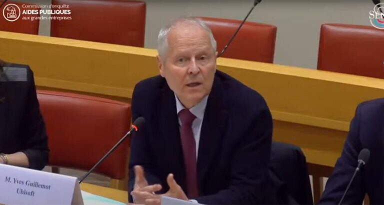 Yves Guillemot défend avec conviction le modèle d’entreprise d’Ubisoft face aux questions du Sénat