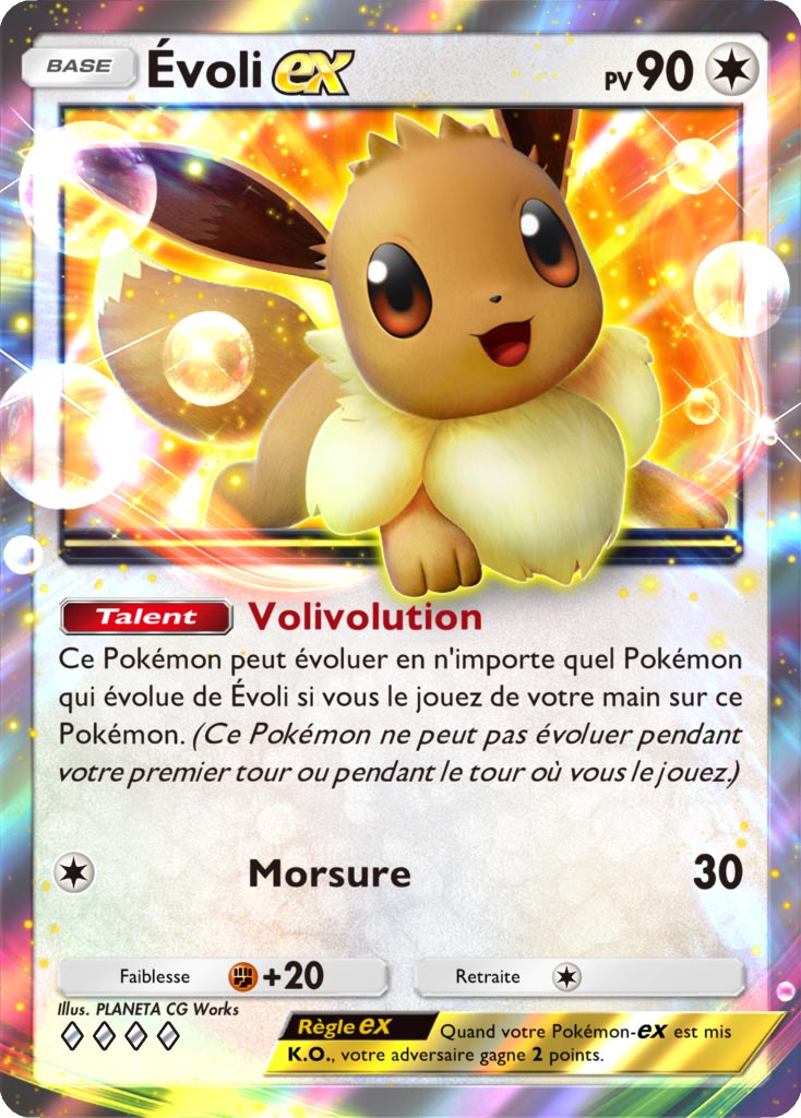 Pokemon TCG Pocket Eevee Grove Eevee ex FR
