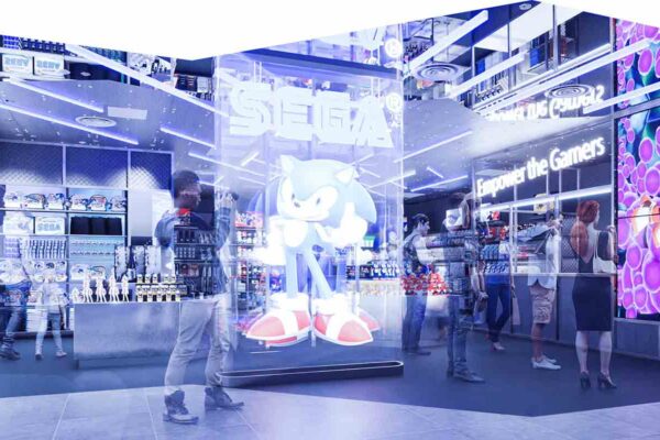magasin sega store tokyo shibuya japon