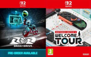 drag x drive welcome tour nintendo switch 2