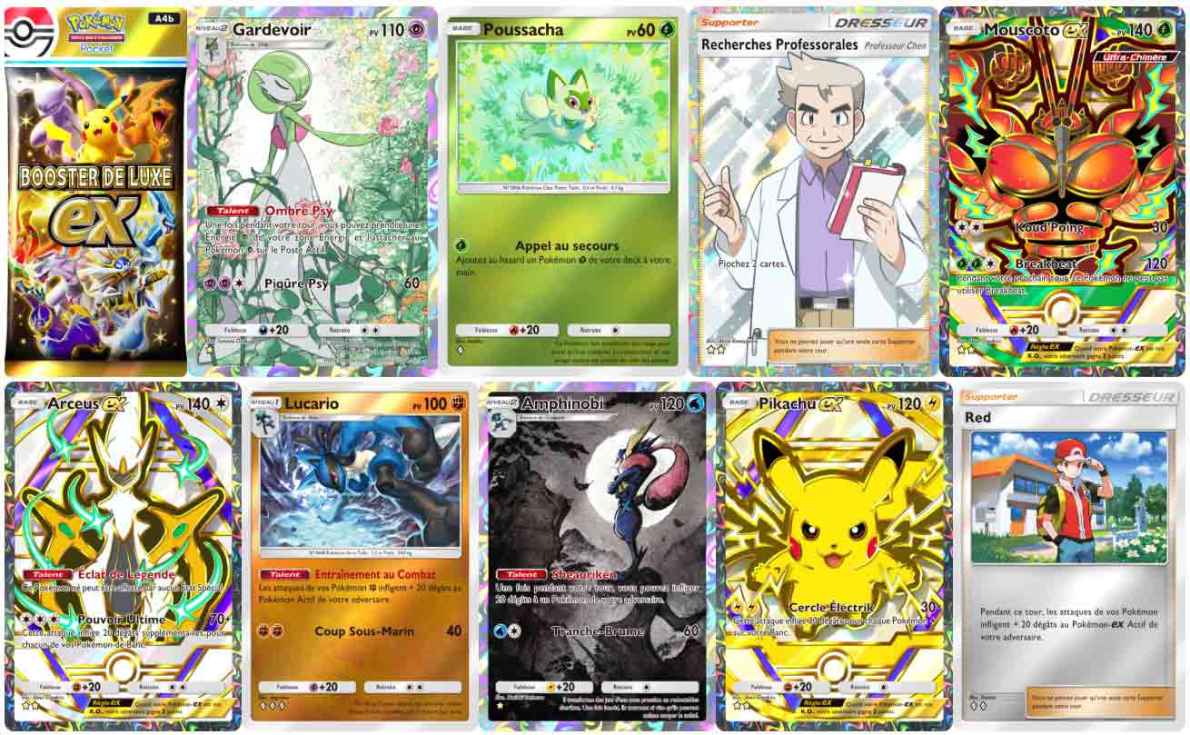 pokemon pocket booster de luxe ex
