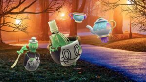 Pokemon GO Halloween 2025 Poltchageist Sinistcha