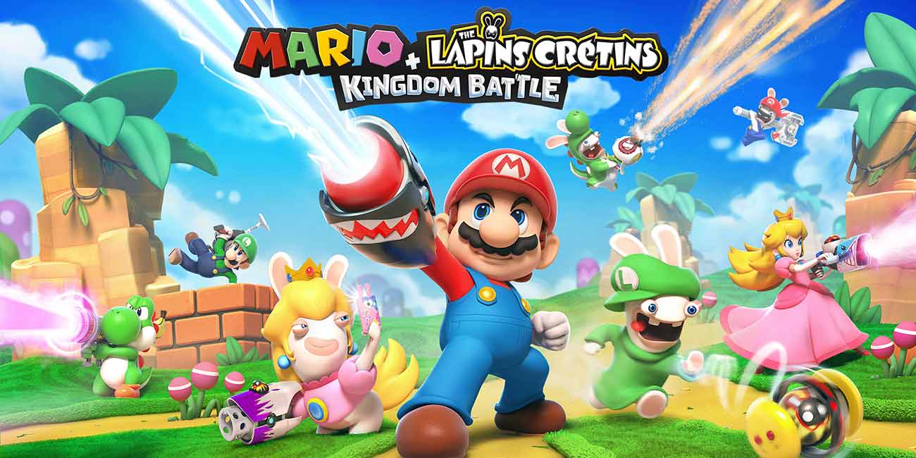 Nintendo Switch Mario Lapins Cretins Kingdom Battle