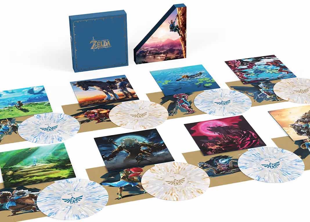 legend zelda breath of the wild vinyls