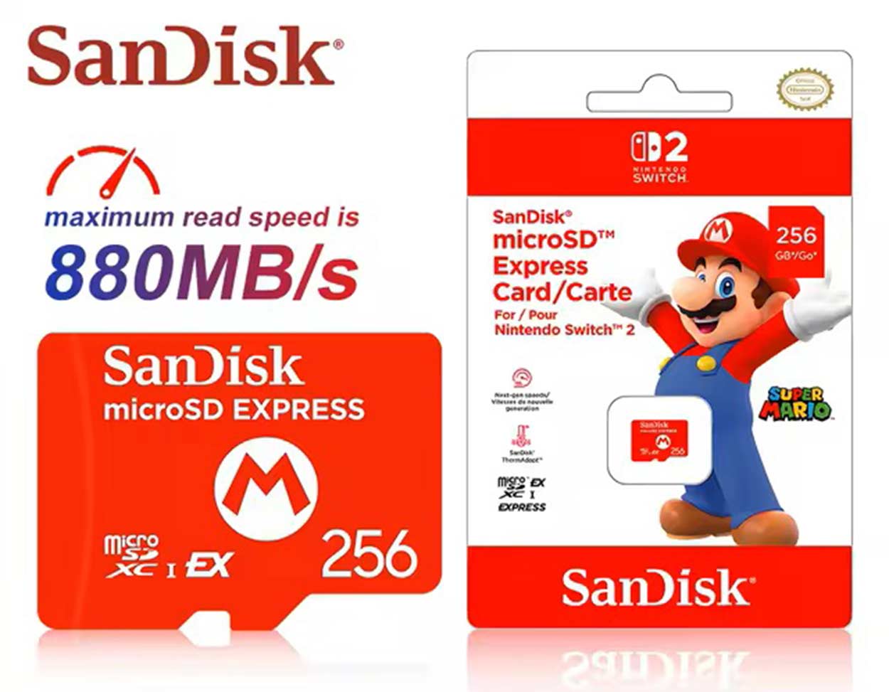 microsd nintendo switch 2 mario