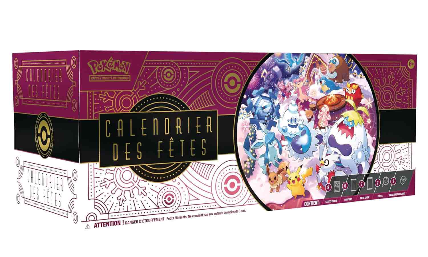 pokemon calendrier avent 2025