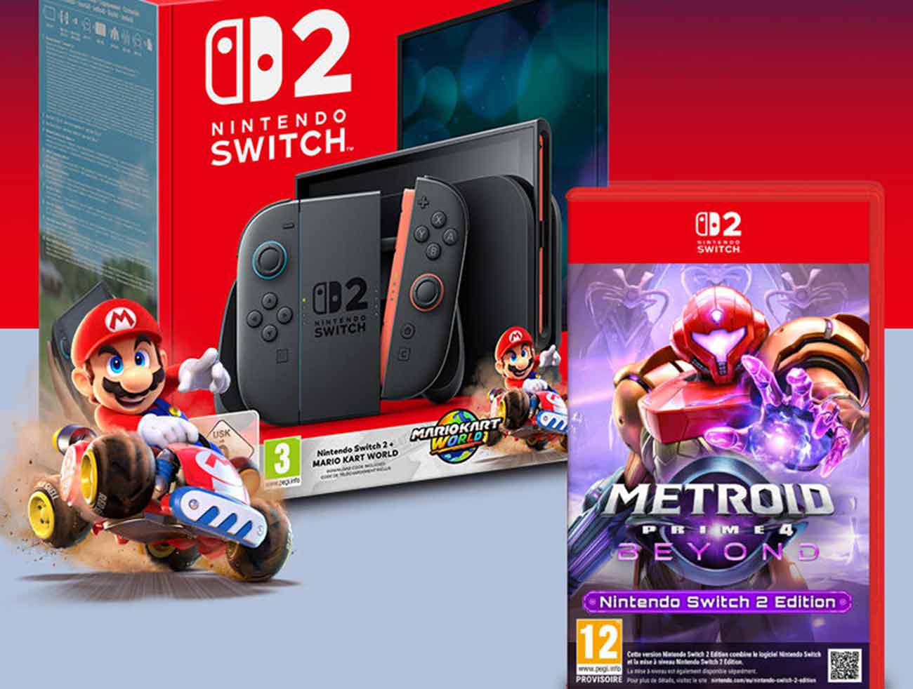 nintendo switch 2 mario kart metroid 4 prime