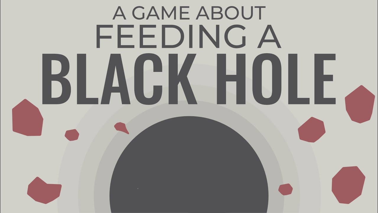game about feeding black hole