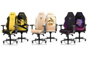 secretlab sieges gaming pokemon pikachu