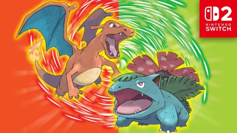 pokemon rouge feu vert feuille nintendo switch 2
