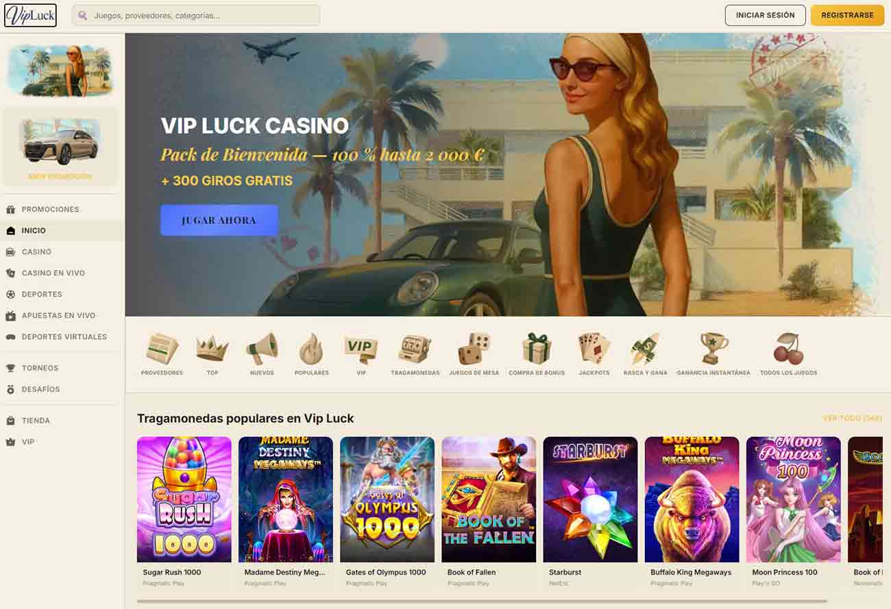 vip luck casino