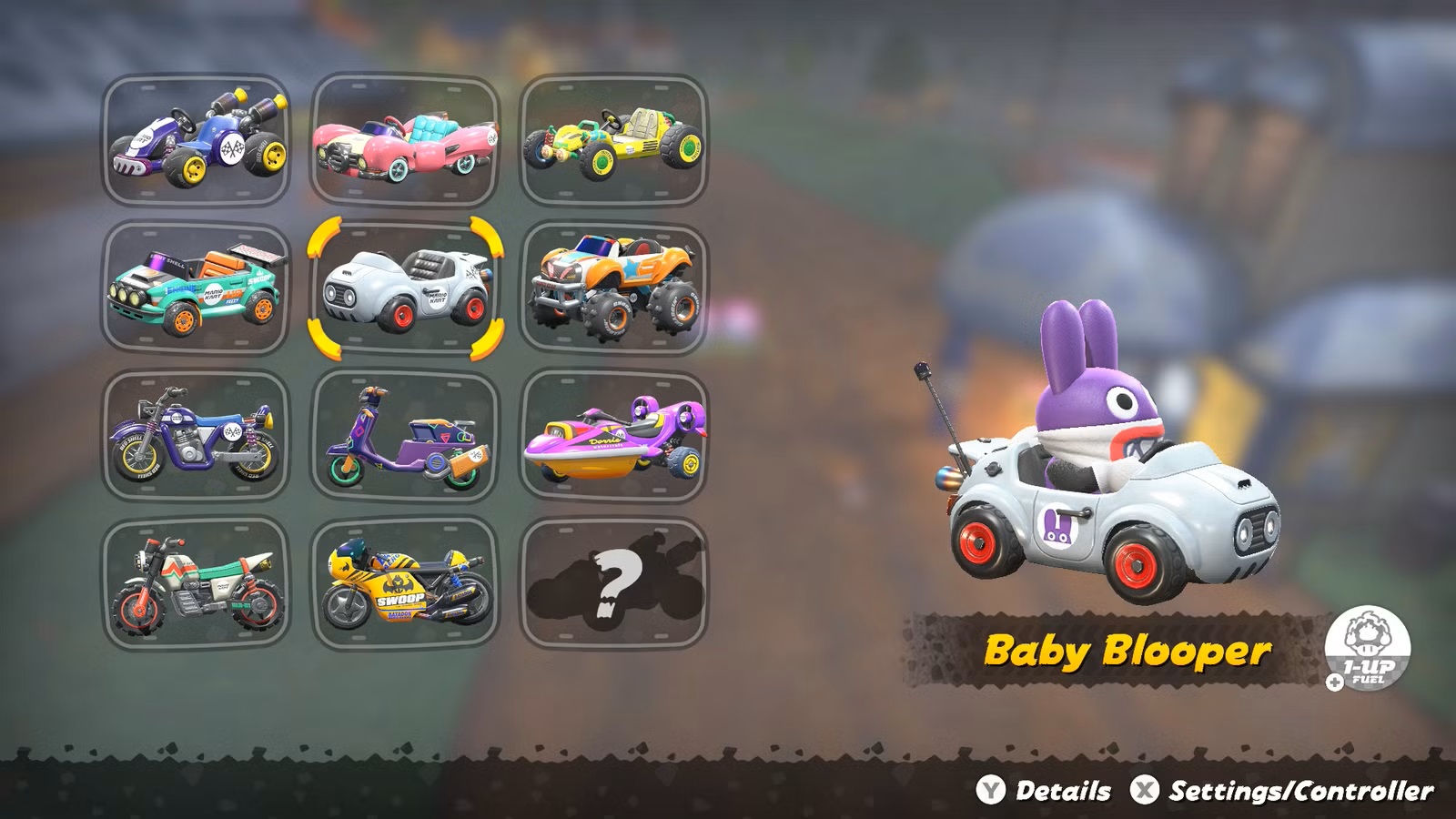carotin ptit bloups mario kart world meta combinaison