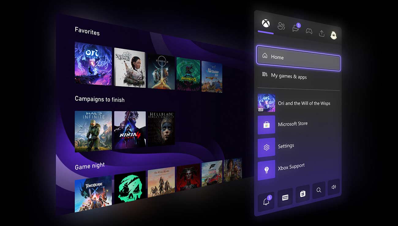 xbox home