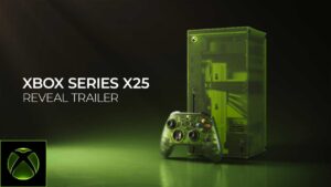 Xbox célèbre ses 25 ans avec une édition limitée de la Series X translucide au design vert iconique