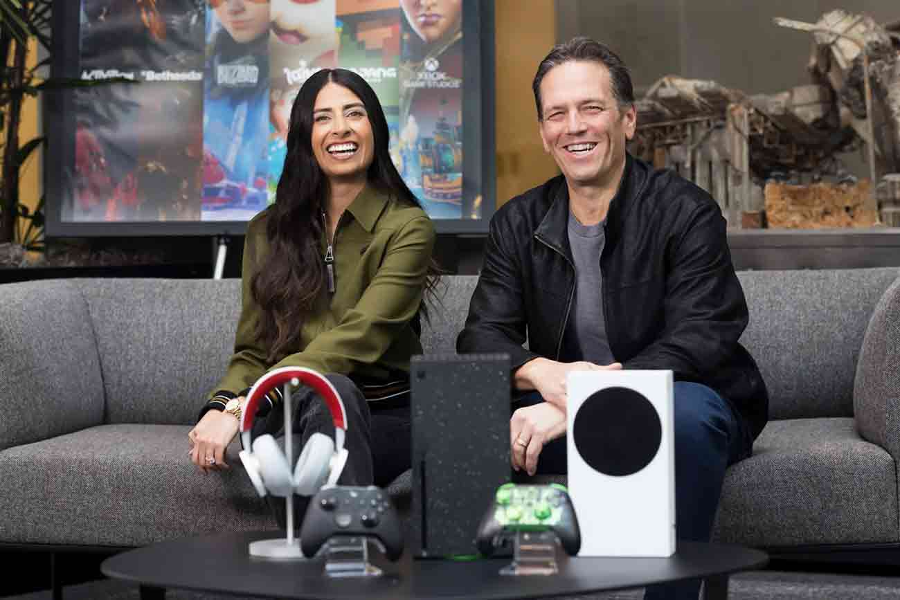 xbox game pass asha sharma phil spencer