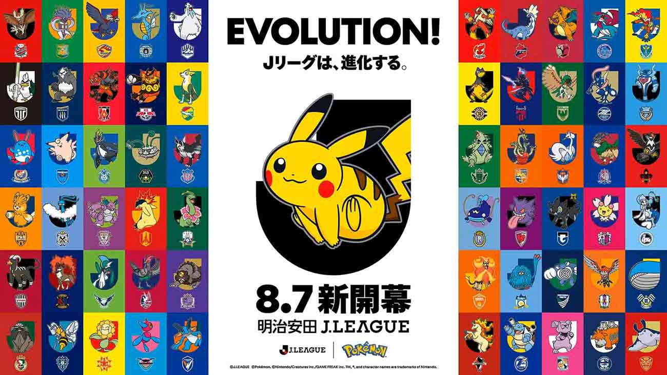 jleague pokemon partenariat