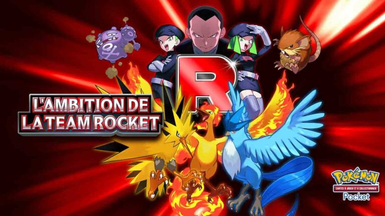 JCC Pokemon Pocket Visuel L ambition de la Team Rocket
