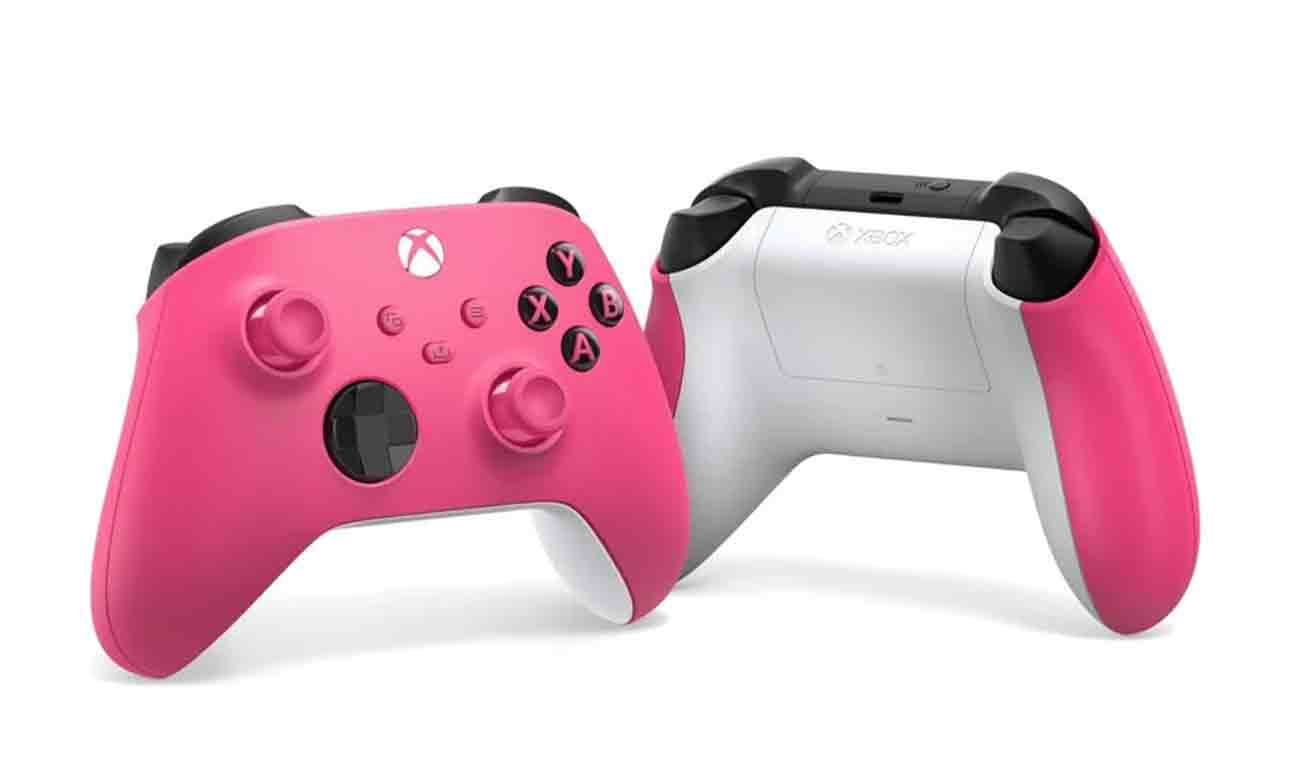 manette sans fil wireless controller xbox deep pink new