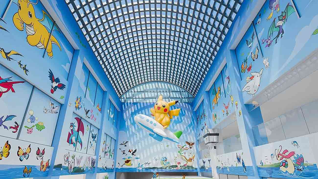 pokemon aeroport japon