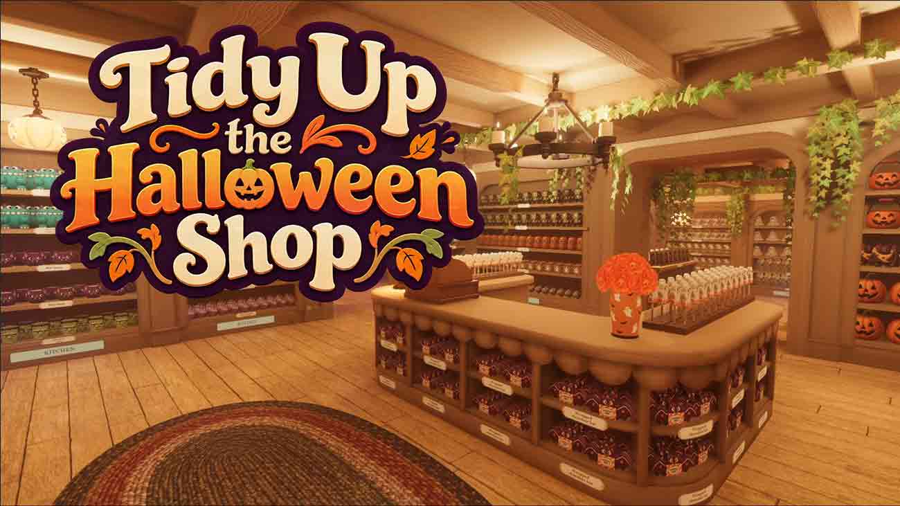 Tidy Up the Halloween Shop Nintendo Switch